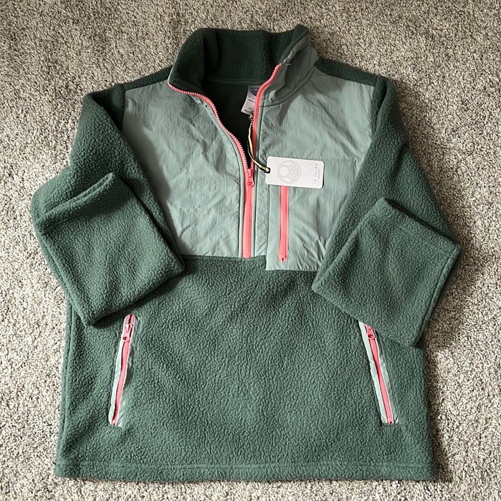 Te verde fleece quarter zip